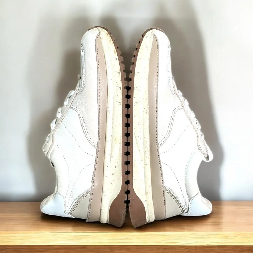 Madewell Kickoff Trainer Sneaker in Antique Cream Women’s Size 5 1/2